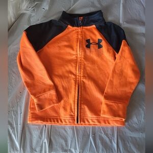 Under Armour Kids Orange and Black Jacket, Size 24 Month